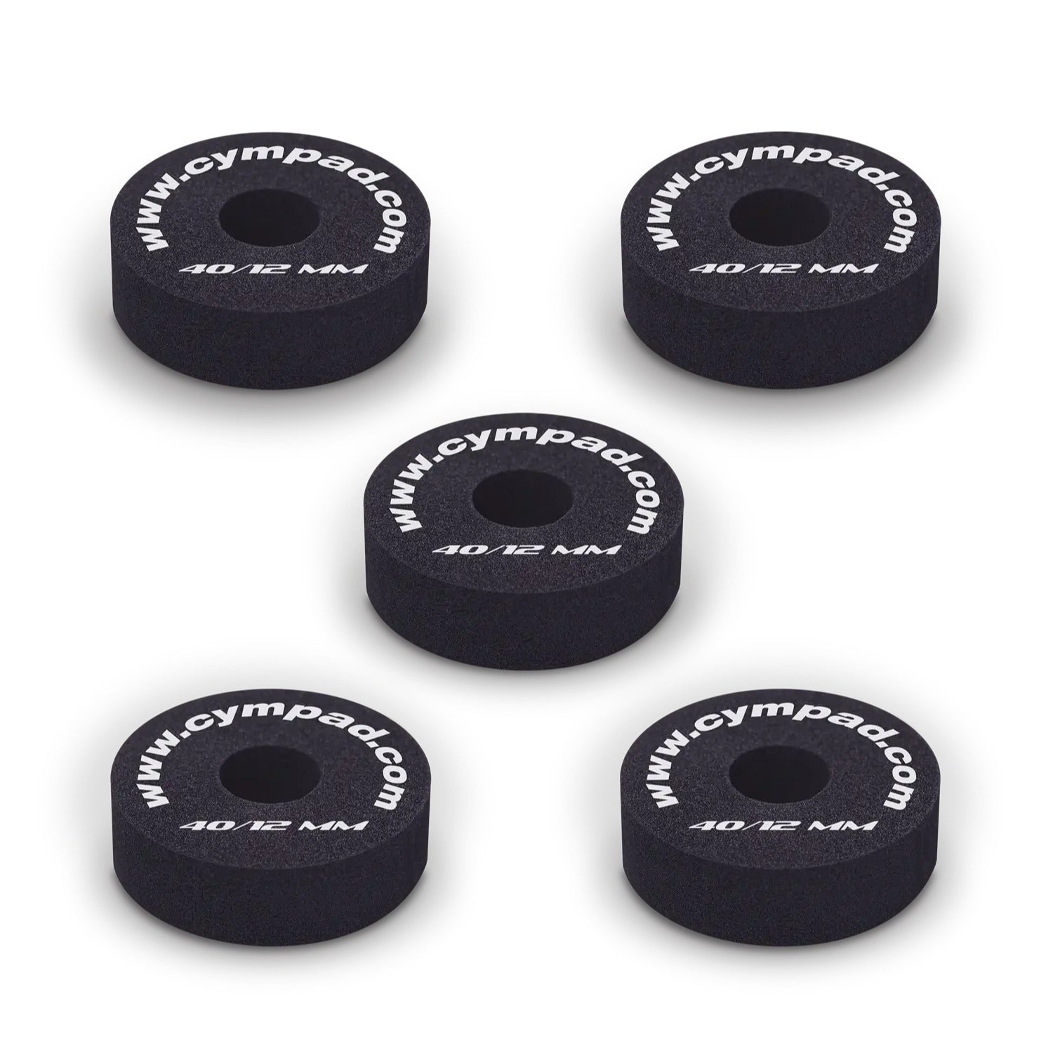 Cympad Parts and Hardware Black Cympad OS12/5 Optimizer 40/12mm Set - Pack of 5 