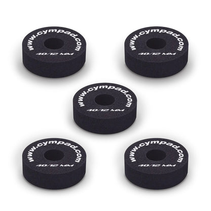 Cympad Parts and Hardware Black Cympad OS12/5 Optimizer 40/12mm Set - Pack of 5 