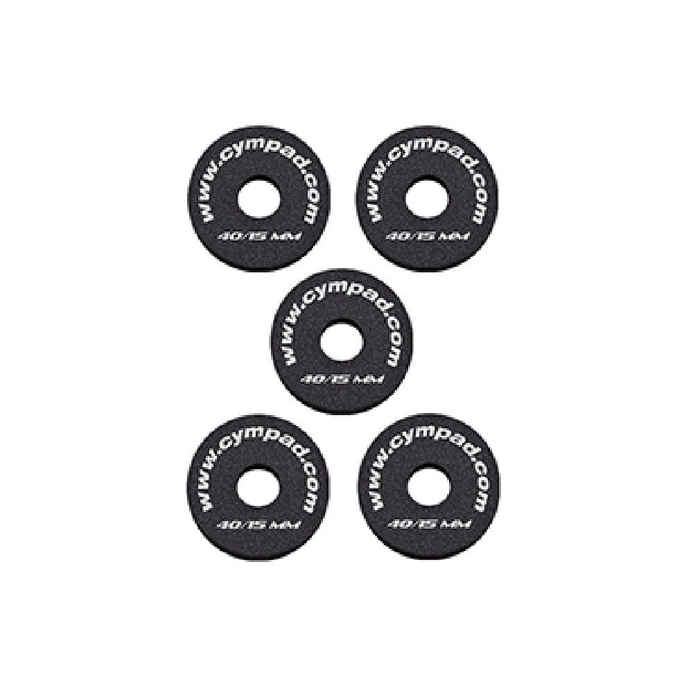cympad parts and hardware black cympad os15/5 optimizer 40/15mm set - pack of 5     