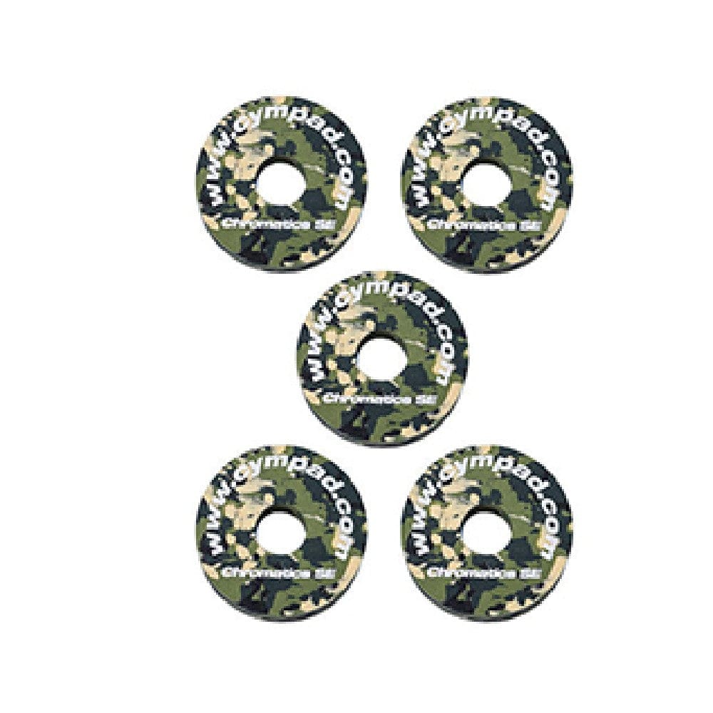 cympad parts and hardware camouflage cympad se15/5 c chromatics se 40/15mm set - camouflage pack of 5     