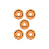 Cympad Parts and Hardware Orange Cympad CS15/5 Chromatics 40/15mm Set - Pack of 5