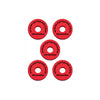 Cympad Parts and Hardware Red Cympad CS15/5 Chromatics 40/15mm Set - Pack of 5