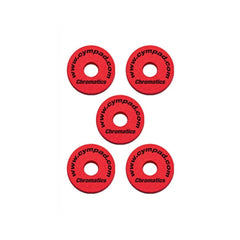 Cympad Parts and Hardware Red Cympad CS15/5 Chromatics 40/15mm Set - Pack of 5