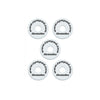Cympad Parts and Hardware White Cympad CS15/5 Chromatics 40/15mm Set - Pack of 5