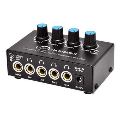 cymrix headphone amplifiers cymrix ha400 mkii 4-channel stereo headphone amplifier