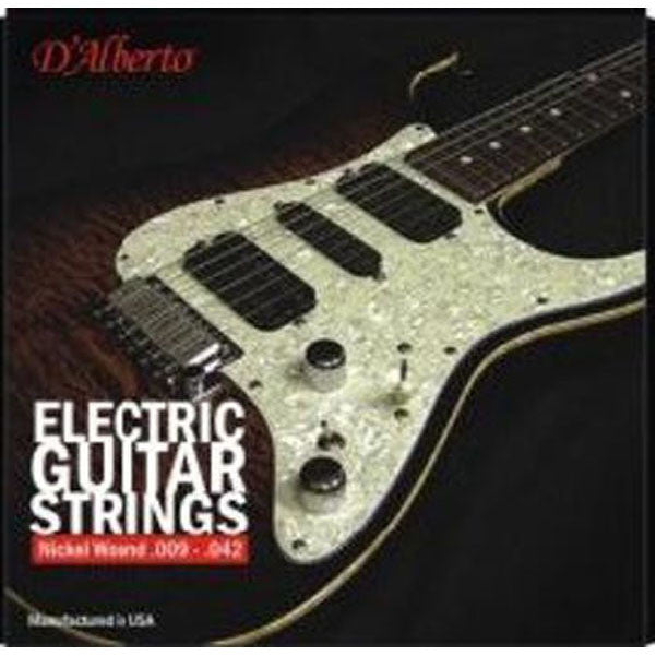 D'Alberto Electric Guitar Strings D'Alberto Nickel Electric Guitar Strings - Made in USA