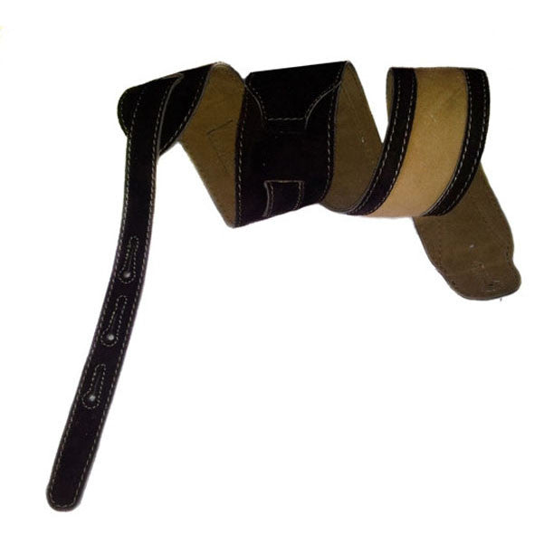 D'Alberto Guitar Straps D'Alberto 3inch Ultra Comfort Leather Guitar Strap