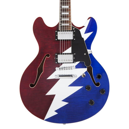 D'Angelico Electric Guitars D'Angelico DAPDCRWBCSCBGDSIG Premier Series Dc Electric Guitar