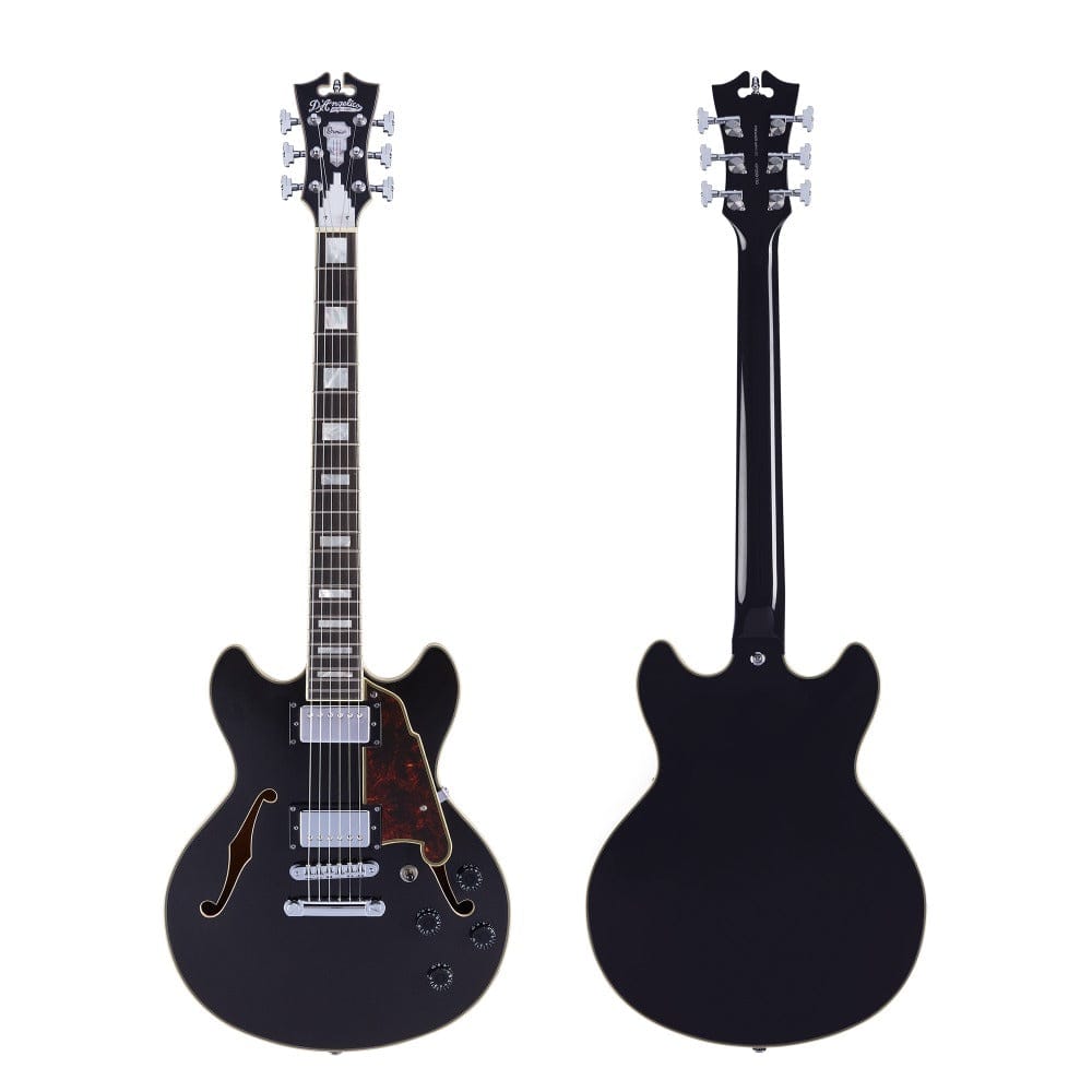 d'angelico electric guitars d'angelico premier mini dc semi-hollow 6 string electric guitar    