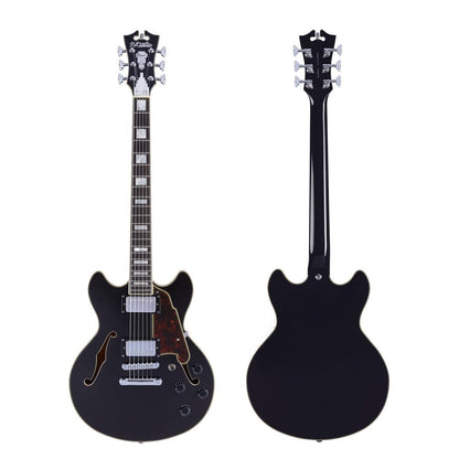d'angelico electric guitars d'angelico premier mini dc semi-hollow 6 string electric guitar    
