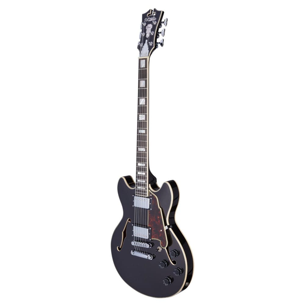 d'angelico electric guitars d'angelico premier mini dc semi-hollow 6 string electric guitar    
