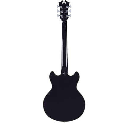 d'angelico electric guitars d'angelico premier mini dc semi-hollow 6 string electric guitar    