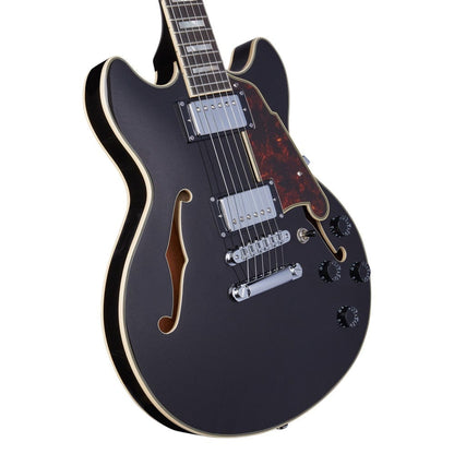 d'angelico electric guitars d'angelico premier mini dc semi-hollow 6 string electric guitar    