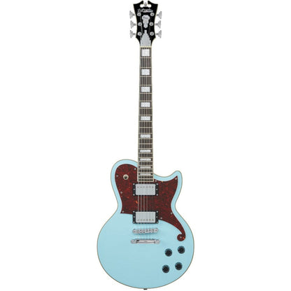 d'angelico electric guitars sky blue d'angelico premier atlantic 6 string electric guitar   