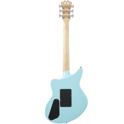 d'angelico electric guitars sky blue d'angelico premier bedford sh 6 string electric guitar   