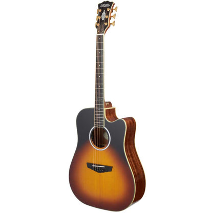 D'Angelico Electro Acoustic Guitars D'Angelico DAED500VSB2GP Excel Bowery 6 String Electro Acoustic Guitar