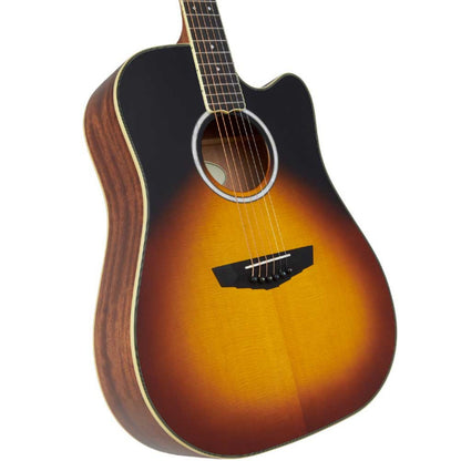 D'Angelico Electro Acoustic Guitars D'Angelico DAED500VSB2GP Excel Bowery 6 String Electro Acoustic Guitar