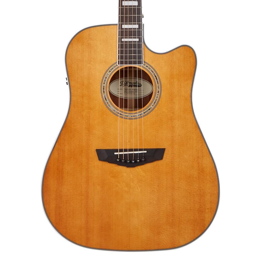 d'angelico electro acoustic guitars d'angelico dapd500itbaps premier bowery electro acoustic guitar    #color_vintage-natural