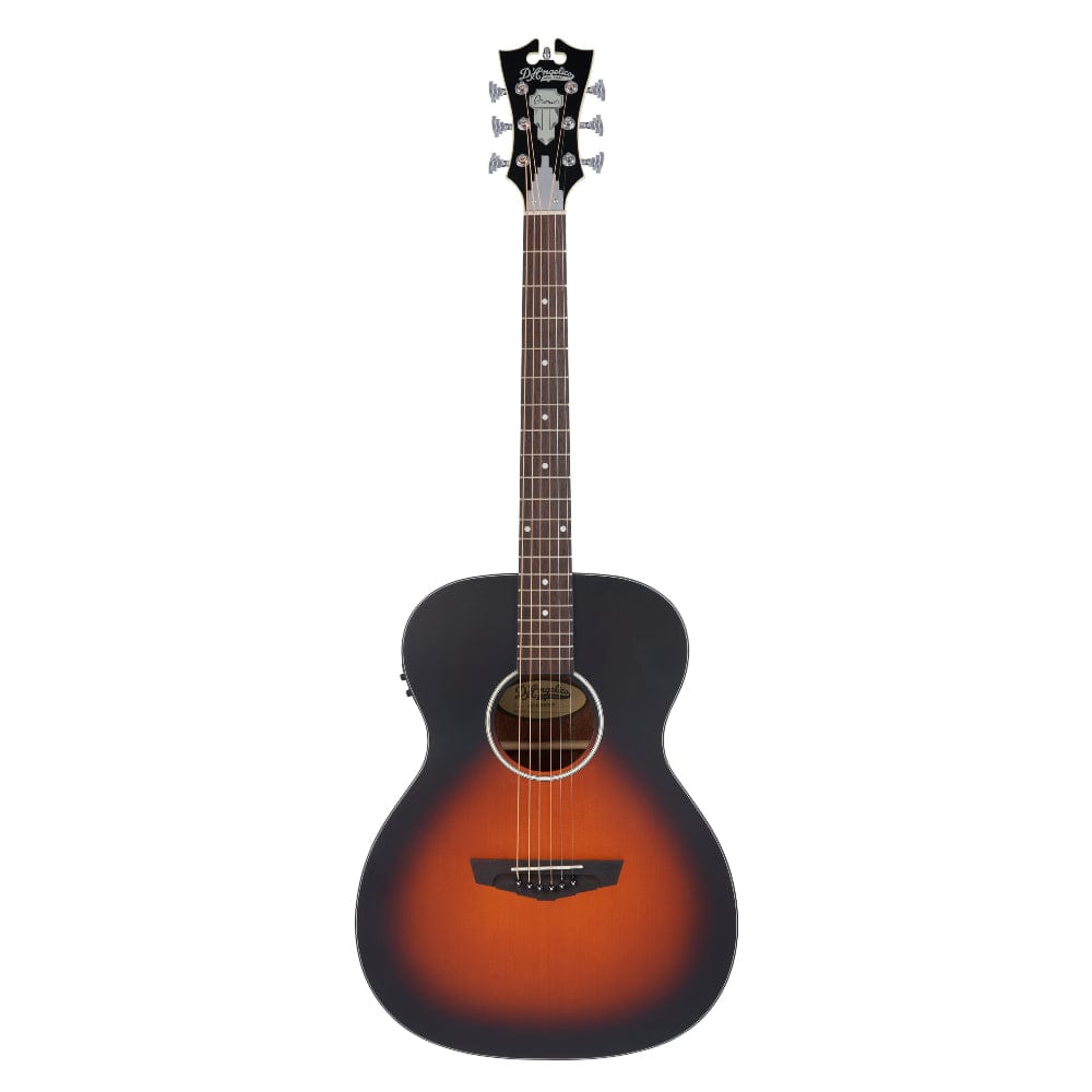 D'Angelico Electro Acoustic Guitars Satin Vintage Sunburst D'Angelico Premier Tammany LS Electro Acoustic Guitar