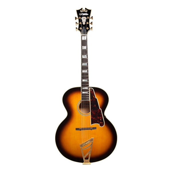 d'angelico electro acoustic guitars vintage sunburst d'angelico ex-63 dreadnought electro acoustic guitar   #color_vintage-sunburst
