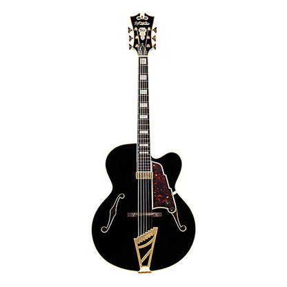 D'Angelico Hollow & Semi-Hollow Electric Guitars Black D'Angelico EXL-1 Hollow Body Electric Guitar