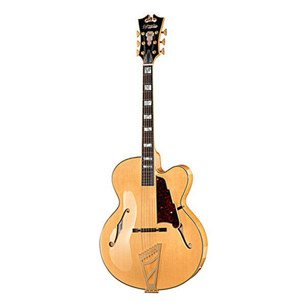D'Angelico Hollow & Semi-Hollow Electric Guitars D'Angelico EXL-1A Hollow Body Electric Guitar - Natural Tint