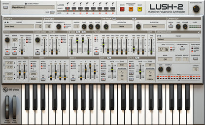 D16 Group Virtual Processors D16 LUSH-2 Reverb