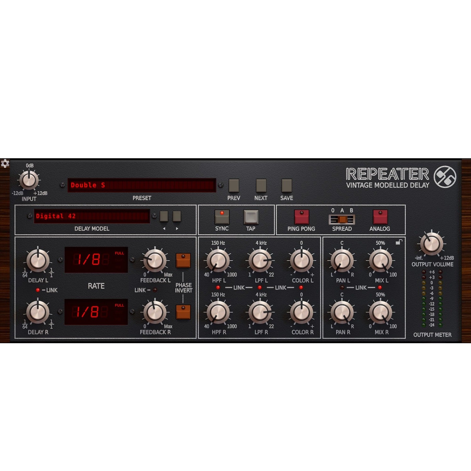 D16 Group Virtual Processors D16 Repeater Delay Effect – Professional Audio Software & Plugin