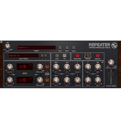 D16 Repeater Delay Effect – Professional Audio Software & Plugin