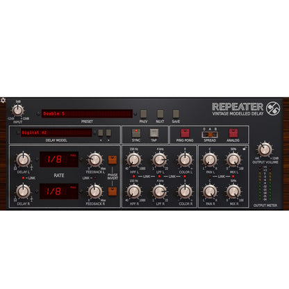 D16 Group Virtual Processors D16 Repeater Delay Effect – Professional Audio Software & Plugin