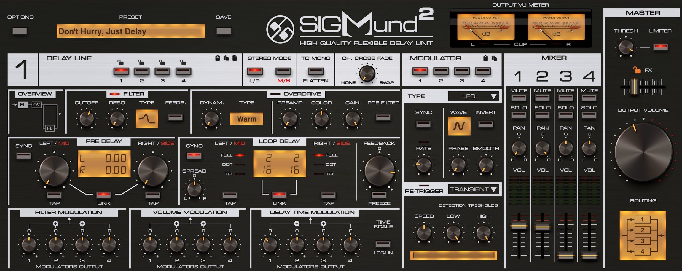 D16 Group Virtual Processors D16 Sigmund 2 Distortion Effect