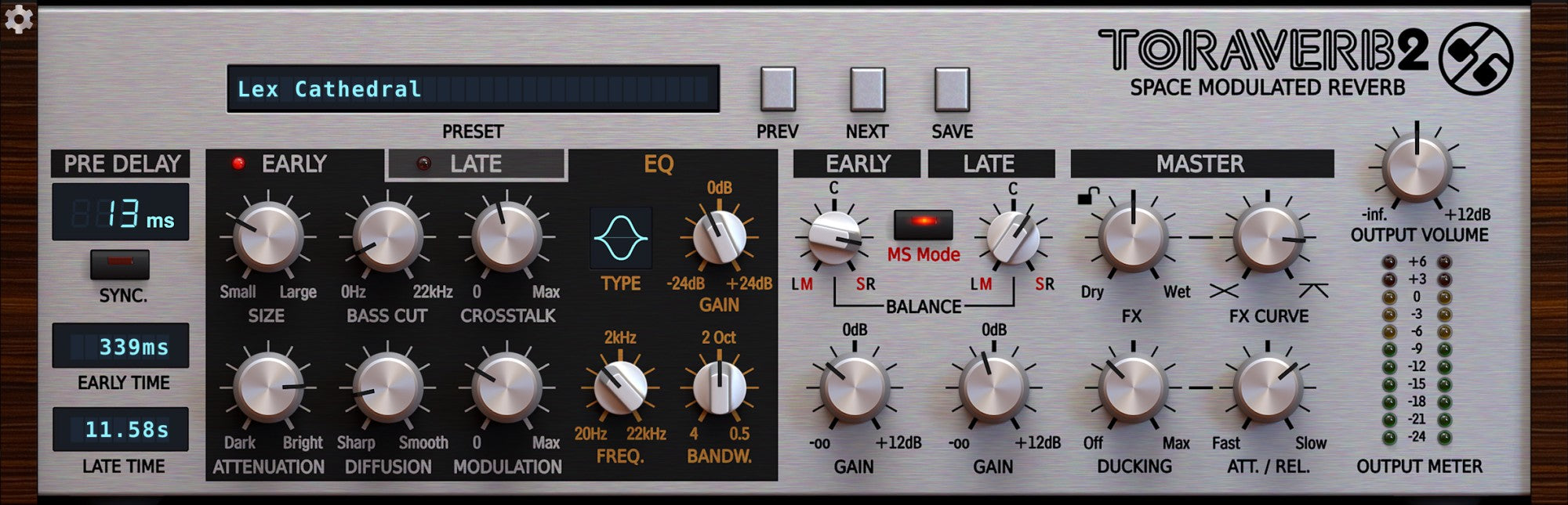 D16 Group Virtual Processors D16 Toraverb 2 Reverb