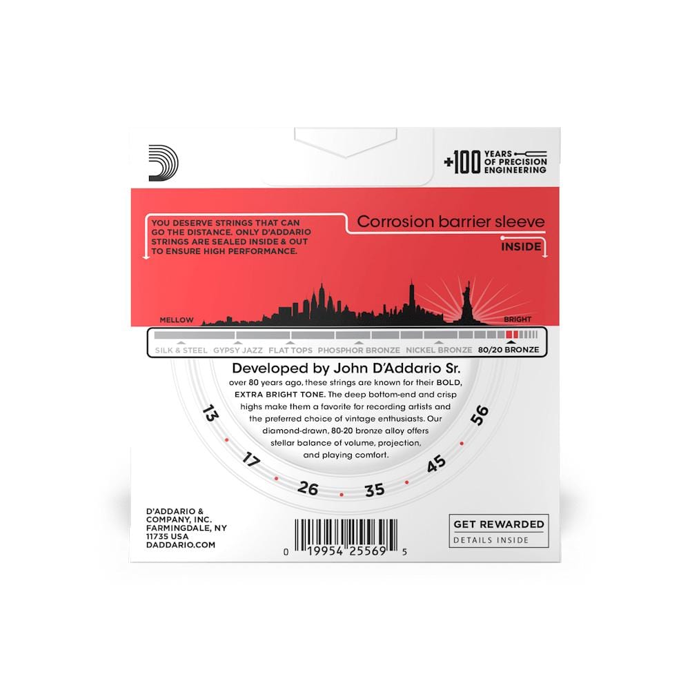 daddario acoustic guitar strings d'addario ej12 3d 3 pack bronze acoustic guitar