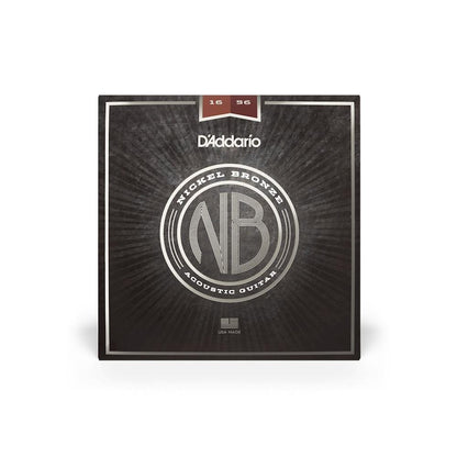 DAddario Acoustic Guitar Strings D'Addario NB1656 Resophonic Nickel Bronze String Set