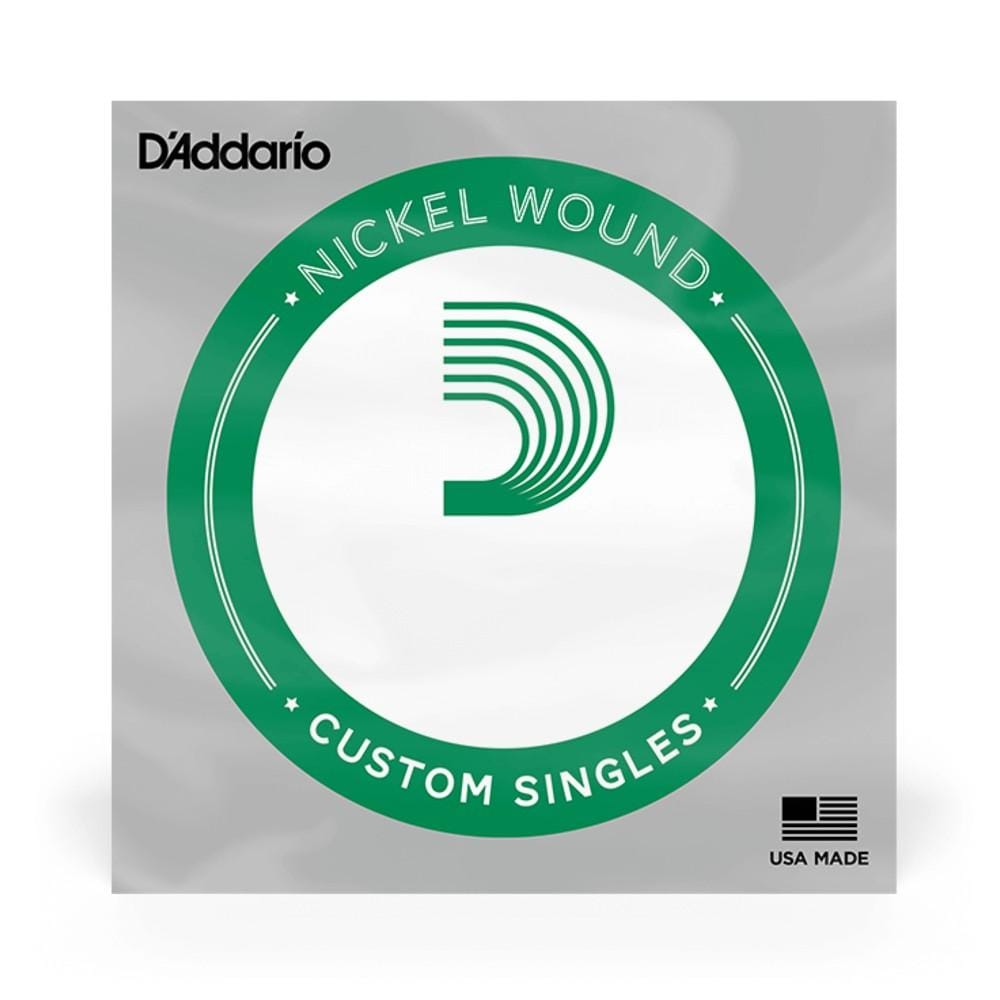 daddario bass guitar strings .018 daddario xl nickel wound bass singles bass guitar string - plain steel   
