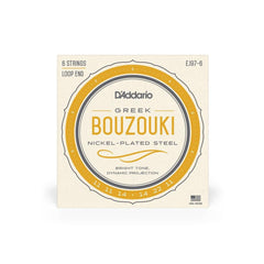 DAddario Bouzouki Strings D'Addario EJ97-6 Greek Bouzouki 6 String Set