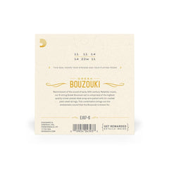 DAddario Bouzouki Strings D'Addario EJ97-6 Greek Bouzouki 6 String Set