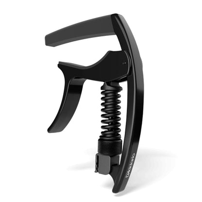 daddario capos black d'addario pw-cp-09 tri-action capo adjustable tension   