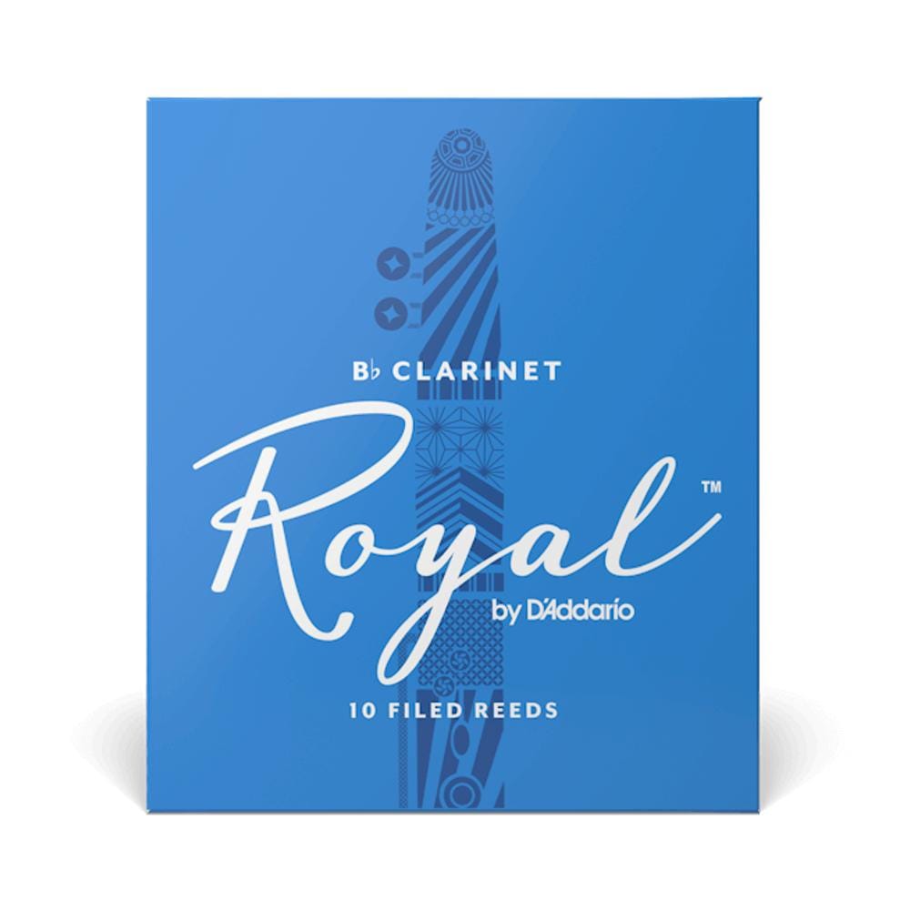 DAddario Clarinet Reeds D'Addario Royal RCB10 Bb Clarinet Reeds Pack Of 10