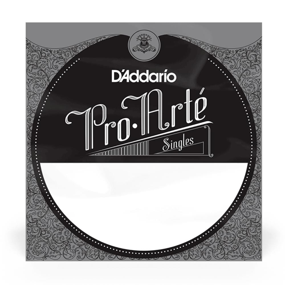 DAddario Classical Guitar Strings .028 4th D'Addario Pro-Arté J43 Silver Wound Nylon Classical Guitar String