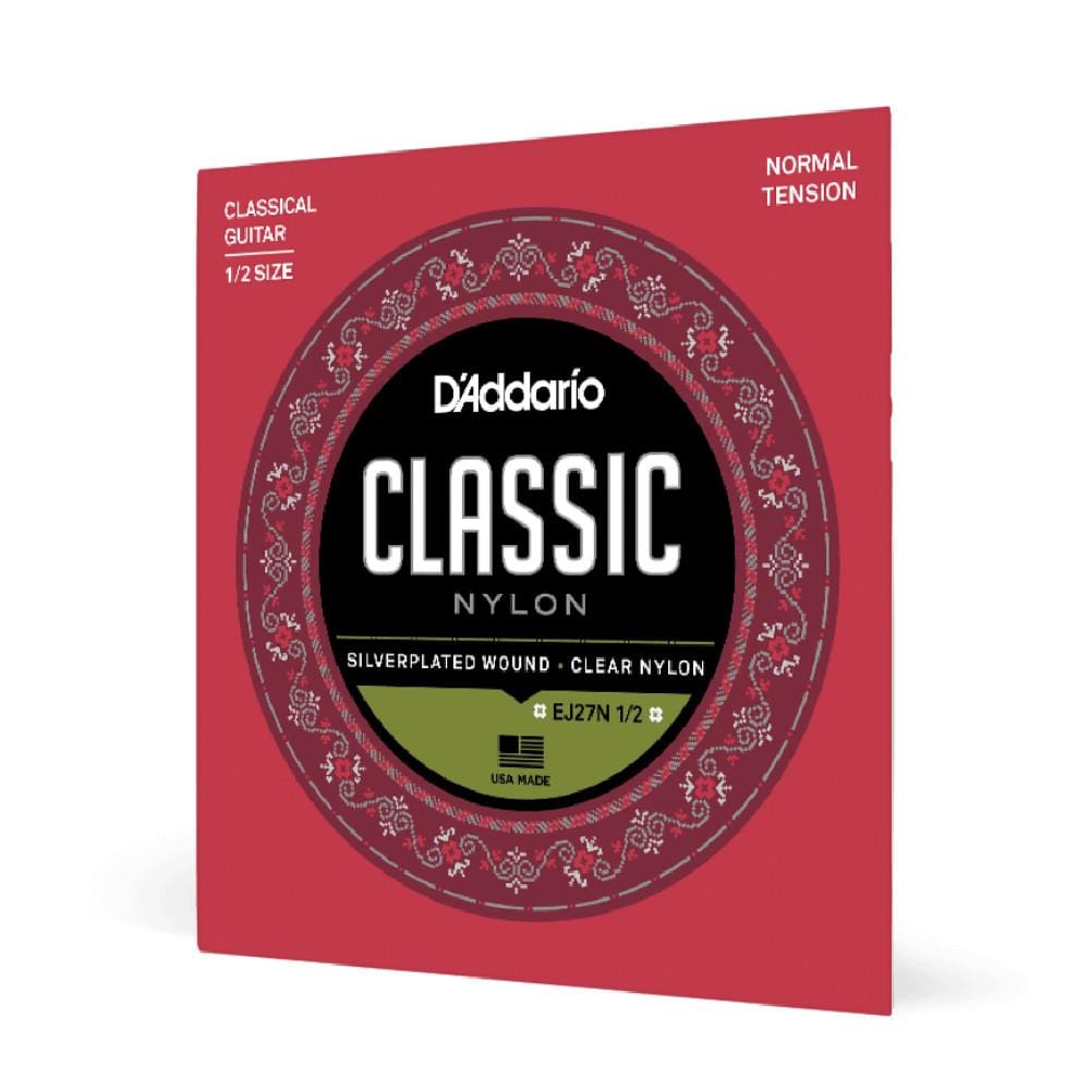 daddario classical guitar strings daddario ej27n 1/2 classical guitar string