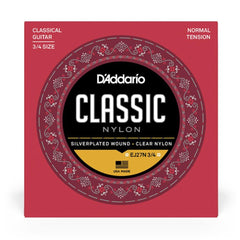DAddario Classical Guitar Strings DAddario EJ27N 3/4 Classical Guitar String