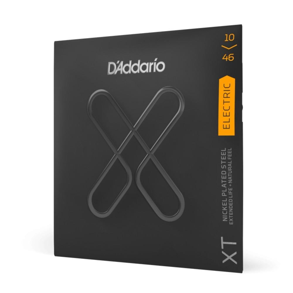 daddario electric guitar strings .010-.046 regular light d'addario xt nickel plated steel electric guitar strings coated set      #gauges_.010-.046-regular-light