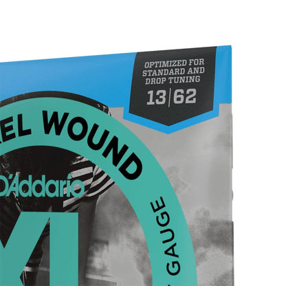 daddario electric guitar strings d'addario exl158 light baritone electric guitar strings
