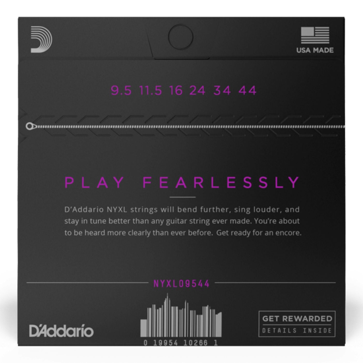 DAddario Electric Guitar Strings D'Addario NYXL09544 Nickel Wound Electric Guitar Strings