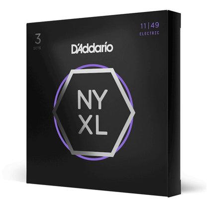 DAddario Electric Guitar Strings D'Addario NYXL1149 Electric Guitar Strings Nickel Wound Medium 11-49