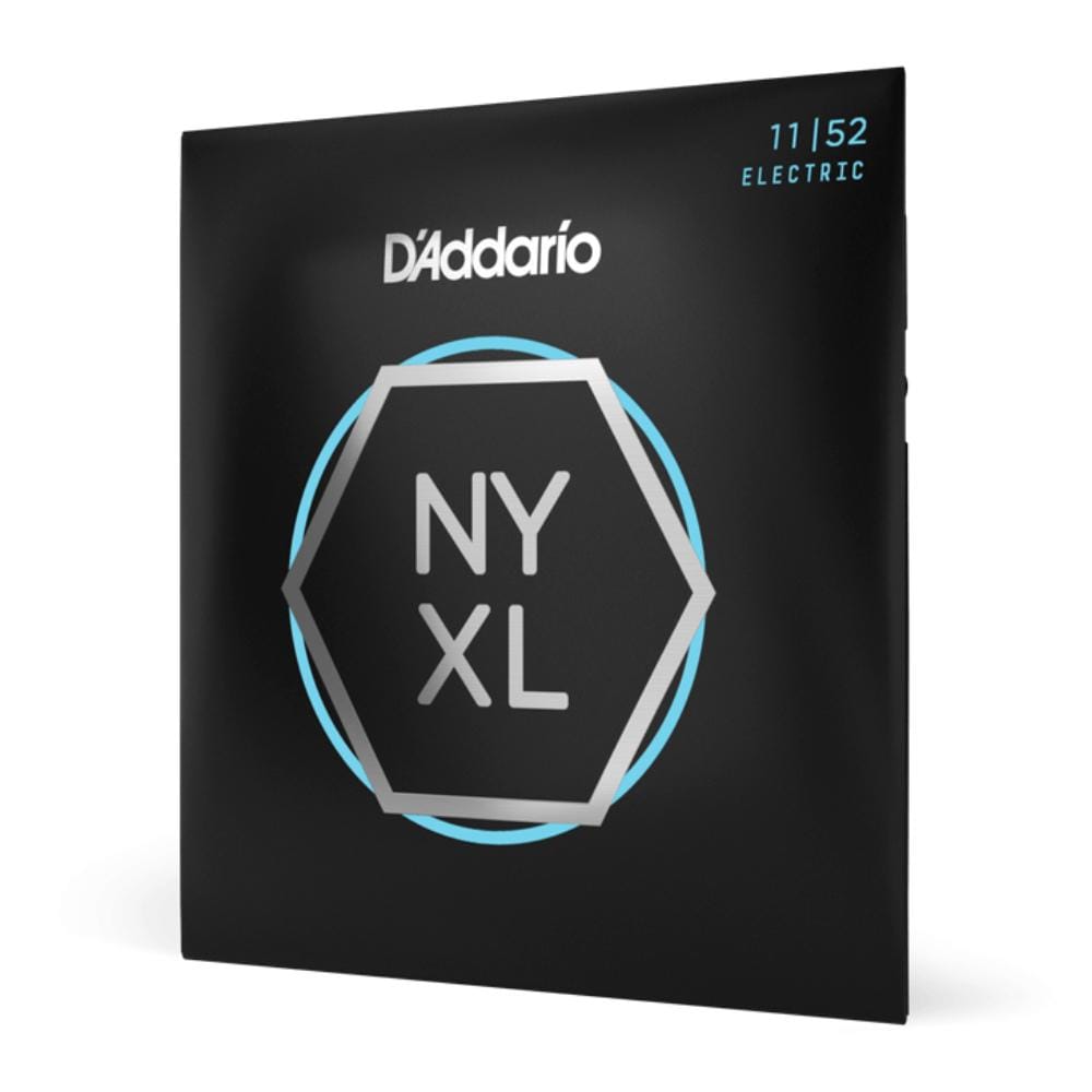daddario electric guitar strings d'addario nyxl1152 medium top heavy bottom electric guitar string set - 11-52