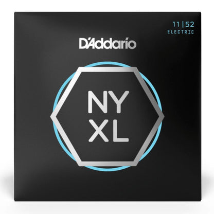daddario electric guitar strings d'addario nyxl1152 medium top heavy bottom electric guitar string set - 11-52
