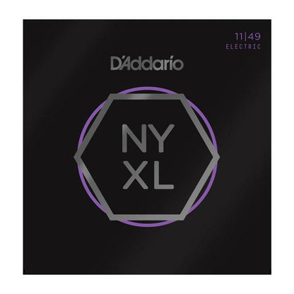 DAddario Electric Guitar Strings Single Set D'Addario NYXL1149 Electric Guitar Strings Nickel Wound Medium 11-49