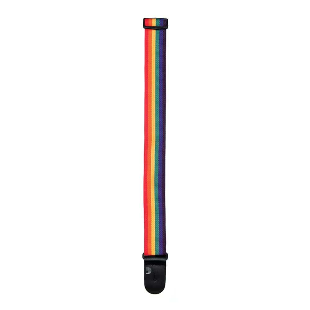 daddario guitar straps d'addario 50mm polypropylene guitar strap      #color_rainbow
